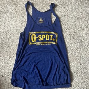G spot racerback